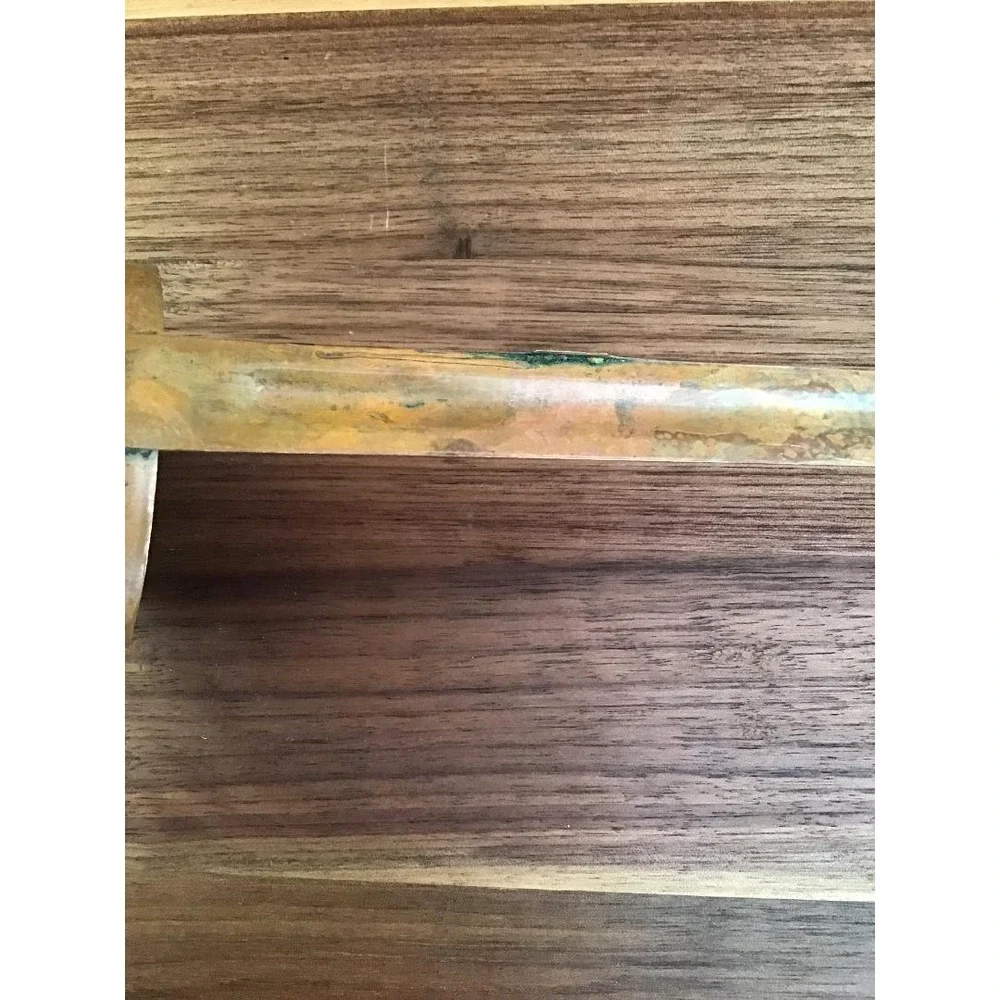 Vintage Handmade Copper Ladle 9
